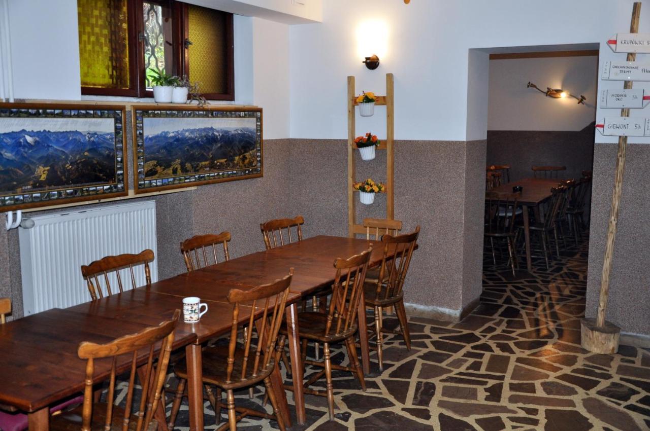 Miedzynarodowe Schronisko Mlodziezowe Ptsm Szarotka Pansiyon Zakopane Dış mekan fotoğraf